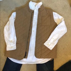 classic casual white button down